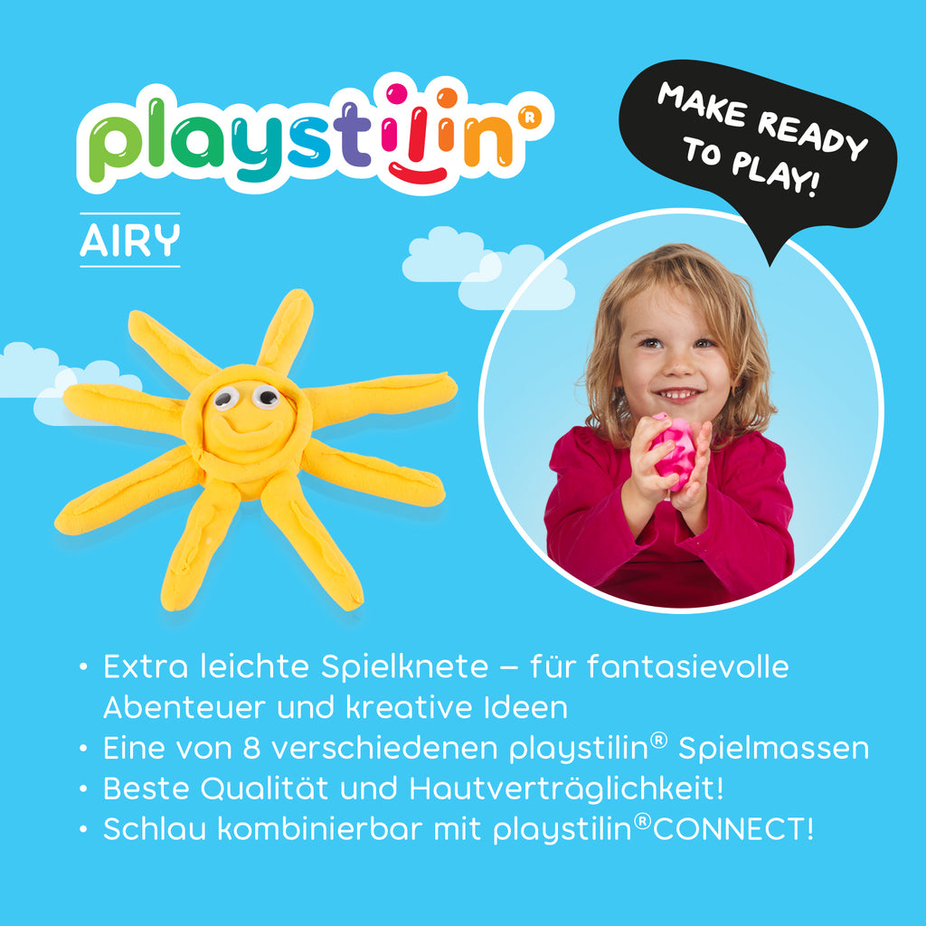 Playstilin AIRY - die extra leichte Spielknete