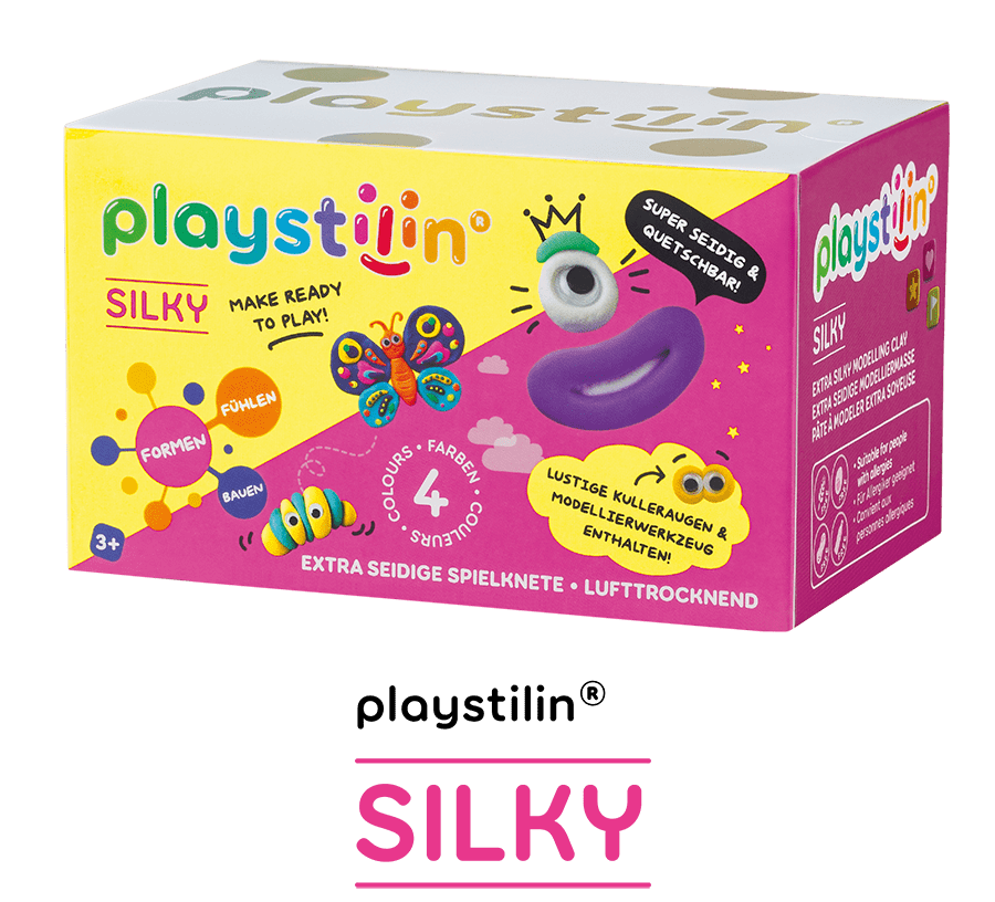 playstilin® SILKY | SUPER SEIDIG & QUETSCHBAR! - playstilin